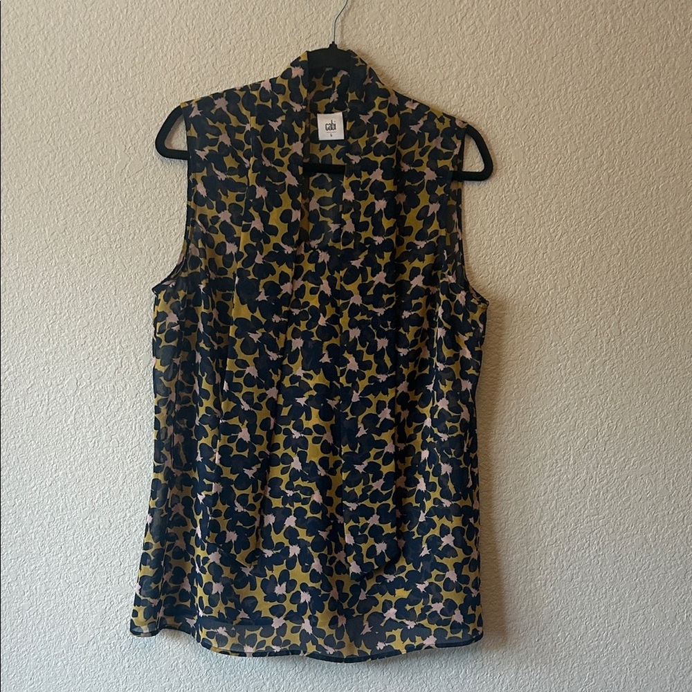 CAbi Sleeveless Flynn Blouse